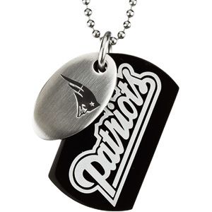 New England Patriots Dog Tag Necklace