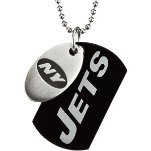 New York Jets Double Dog Tag w/chain