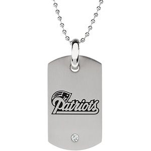 New England Patriots Logo Dog Tag w/chain
