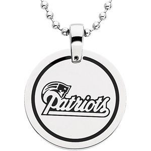 New England Patriots Disc w/chain