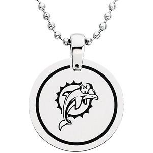 Miami Dolphins Disc w/chain