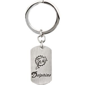 Miami Dolphins Logo Keychain