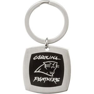 Carolina Panthers Logo Keychain