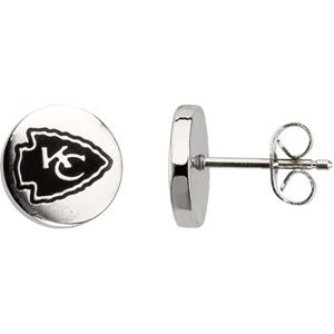 Kansas City Chiefs Logo Stud Earrings