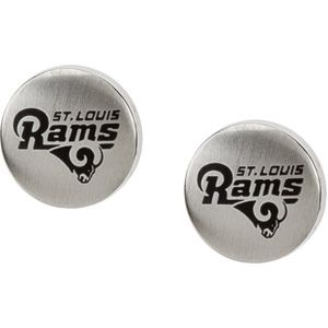 St. Louis Rams Logo Stud Earrings 