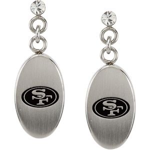 San Francisco 49ers Logo Dangle Earrings