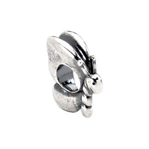 Kera™ Sterling Silver Butterfly Bead