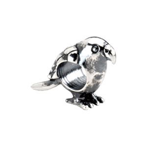 Kera™ Sterling Silver Parrot Bead
