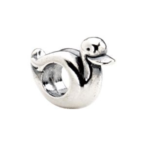 Kera™ Sterling Silver Duck Bead