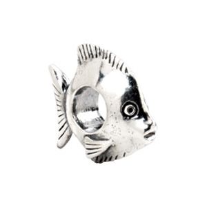 Kera™ Sterling Silver Fish Bead