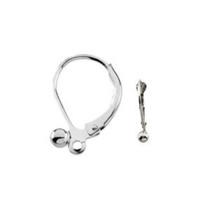 Lever Back with Ball & Jump Ring