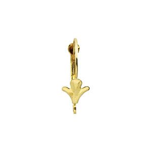 Fleur-de-lis Lever Back with Ring