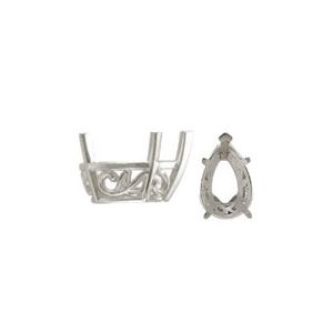 Pear Laurel Scroll Setting&reg;