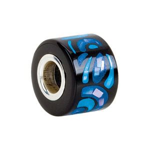 Kera™ Sky Blue Inlaid Mosaic Mother of Pearl Bead