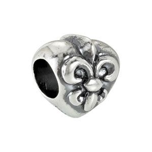 Kera&trade; Fleur-de-Lis Bead