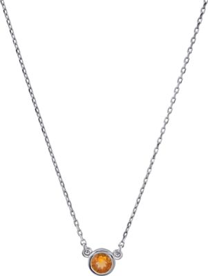Round Bezel Necklace Center