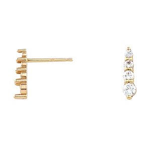 4-Stone Earring Mounting