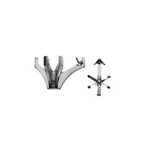 Pear 6-Prong V-End Shank Setting  