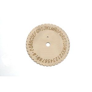 Fancy Block Font Large & Small Upper Case Dial