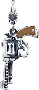 Enamel Pistol Charm