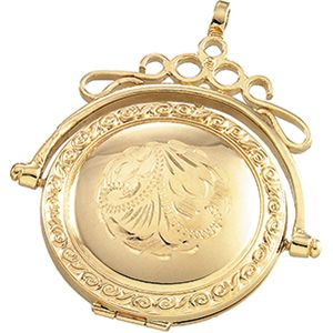Round Swivel Locket