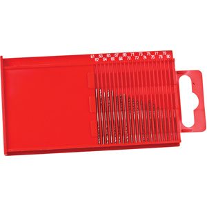 20pc High Speed Twist Drill Set