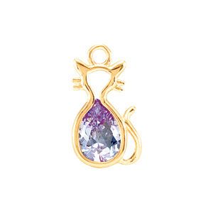Cat Cinch Bezel Dangle for Pear Center