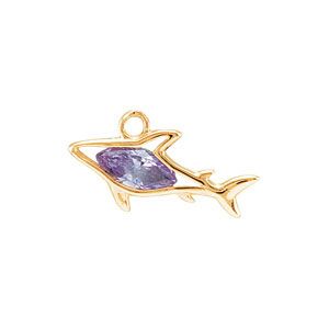 Shark Cinch Bezel Dangle for Marquise Center