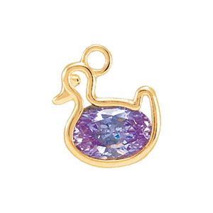 Duck Cinch Bezel Dangle for Oval Center