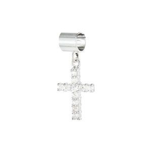 Kera&trade; CZ Cross Dangle Bead