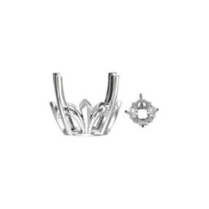 Round Fleur-de-lis Setting