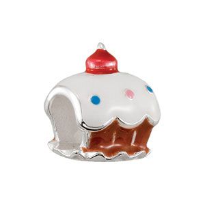 Kera&trade; Cupcake Enamel Bead