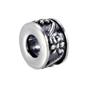 Kera&trade; Daisy Roundel Bead