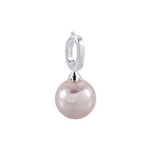 Kera&trade; Pink Glass Pearl Dangle