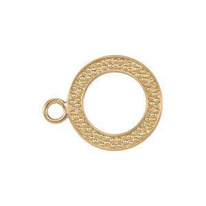 Stingray Patterned Toggle Ring