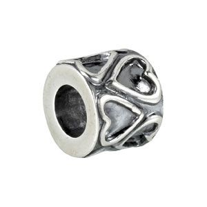 Kera&trade; bead with hearts