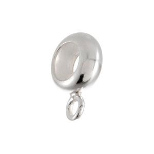 7mm Kera&trade; Smart Stopper Bead with Dangle Ring