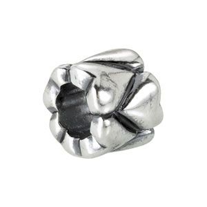 Kera&trade; Heart Accented Bead