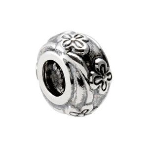Kera&trade; Floral Pattern Bead