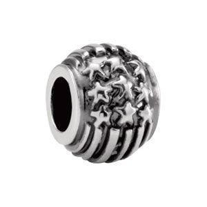 Kera&trade; American Flag Bead
