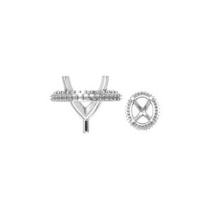 Oval Halo Peg Setting