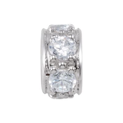 Cubic Zirconia Accented Roundel 