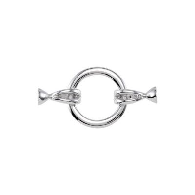 Foldover Clasps with Ring 