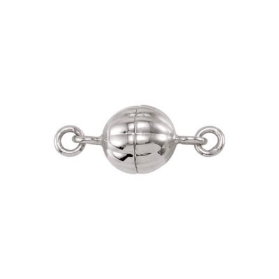5.5mm Vermeil or Sterling Silver Magnetic Clasp