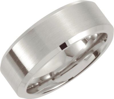 Stainless Steel Beveled Band
