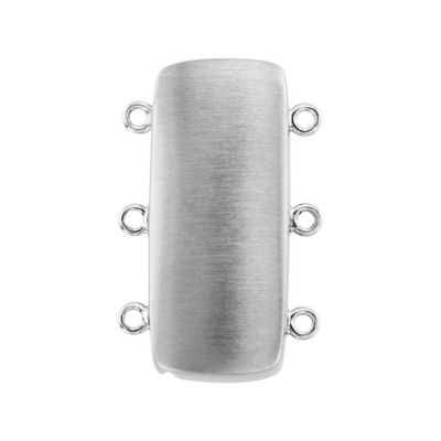 Bar Style 3 Strand Pearl Clasp