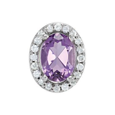 Halo Earring  for Oval Center
