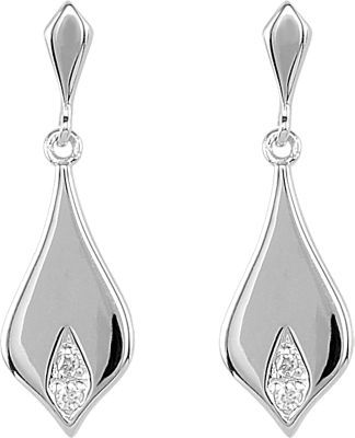 .025 ct tw Diamond Earrings