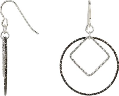 Geometric-Inspired Dangle Earrings