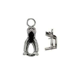 Dangle Mounting for Pear Shaped Center
